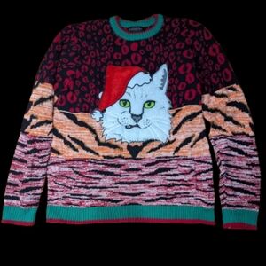 Christmas Cat Sweater